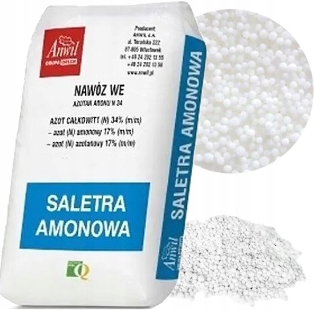 Dusíkaté hnojivo Grupa Azoty granule 25 kg 25 l